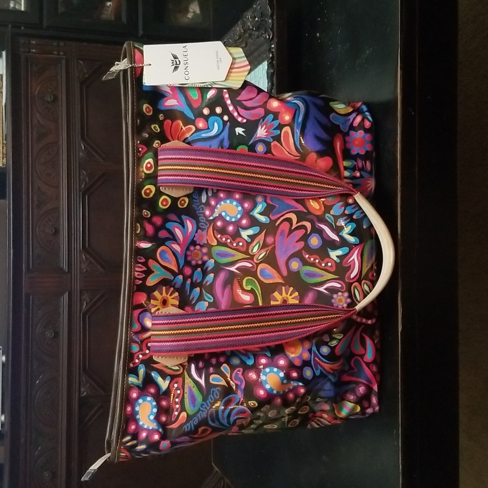 Consuela large tote. Brand new with tags. One mark inside bag on the bottom.